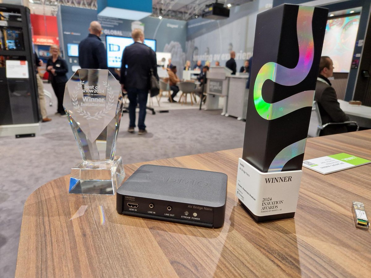 Some incredible moments at #ISE2024! 🌟 Thank you to everyone who visited us. Winning the Best of Show for Installation #award is a testament to our commitment to delivering cutting-edge solutions. Your support inspires us to keep pushing boundaries! 🏆
<a href="/ISE_Show/">ISE</a> <a href="/LegrandAV/">Legrand | AV</a> #AV