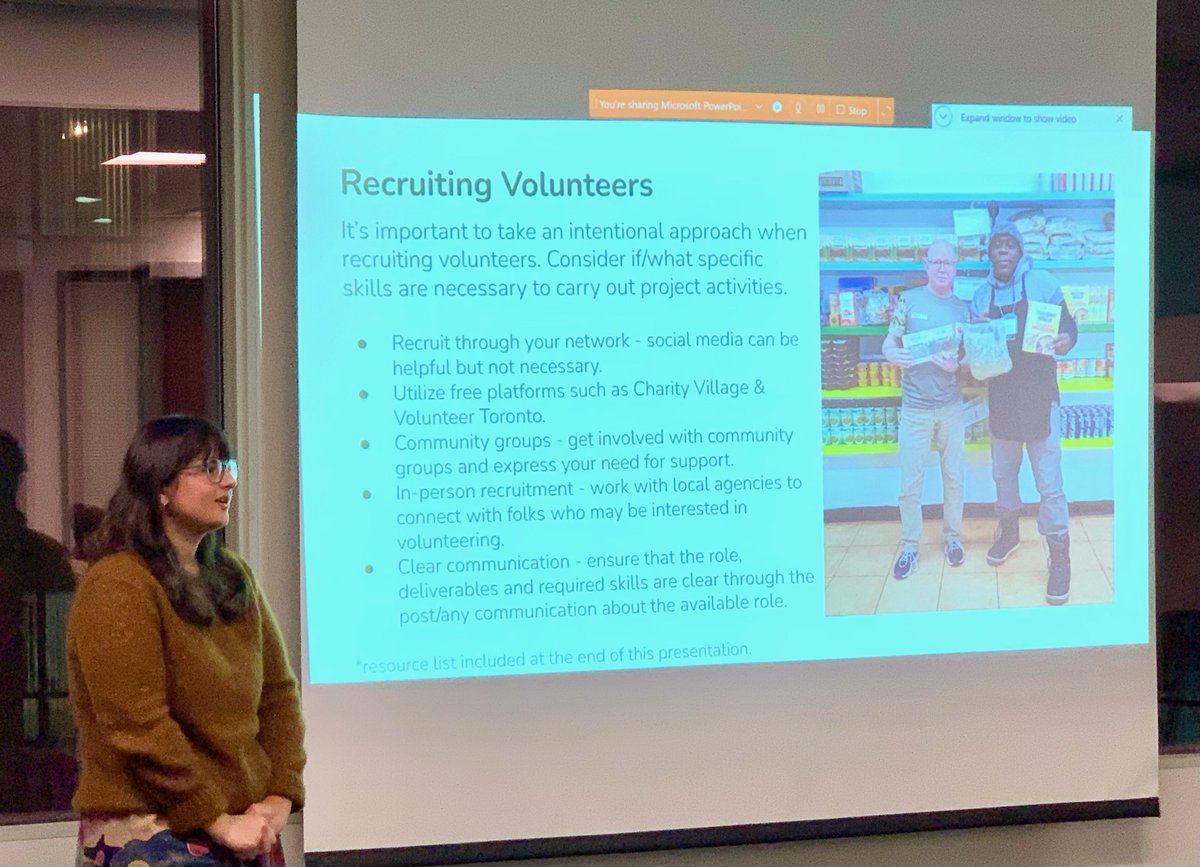 Our Community Building &amp; Outreach strategy workshop with <a href="/cityoftoronto/">City of Toronto 🇨🇦</a> funded Neighbourhood Climate Action projects. ED of Parkdale Community Food Bank spoke about building a strong volunteer team. Lift 360 will continue mentoring several innovative projects.
@livegreento
