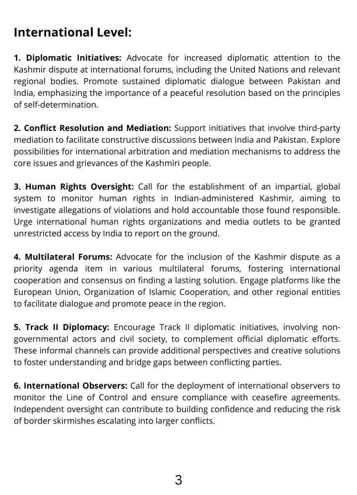 COPAIR Policy brief on IOK