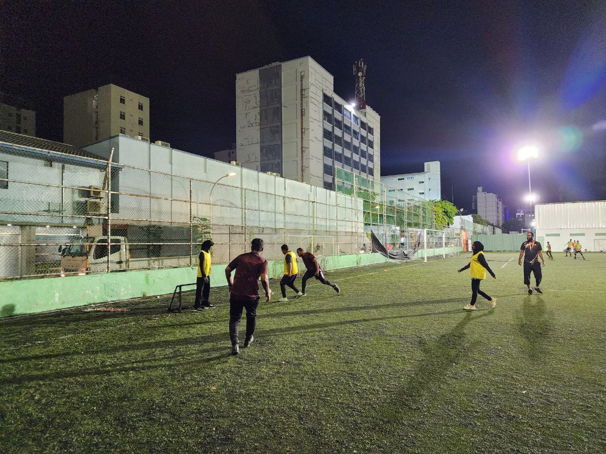LgaClubMv's tweet photo. 03.02.2024
Played great futsal, scored some epic goals and had a blast at LGA Club's 3 on 3 Futsal Cup 2024! ⚽🏆 Kudos to everyone who brought their A-game and thanks to all of our members for making this a thrilling event – teamwork, skill, and loads of fun! https://t.co/fNJ6VfpRFc