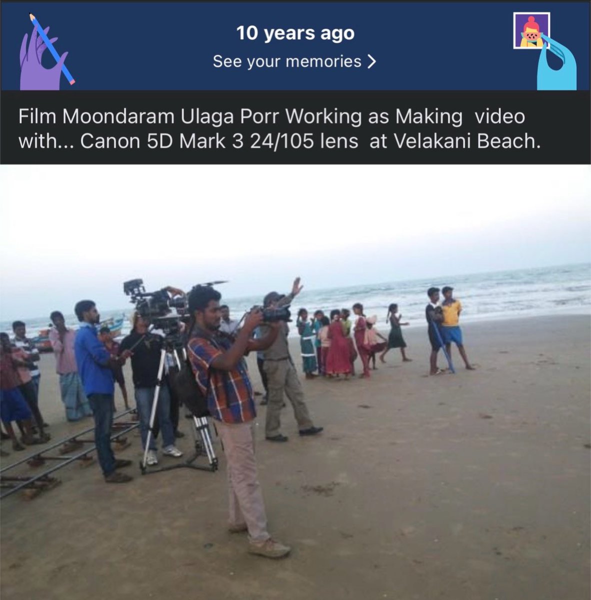 nsjegadeesan's tweet image. On this day 10 years ago ! #MakingVideo Cameraman 🔥🔥🔥🔥🔥 from the scratch 😍❤️🤗✨🔥🥹🤘 Filmmaking is an unconditional art ❤️🔥✨🤗😘🔥🔥