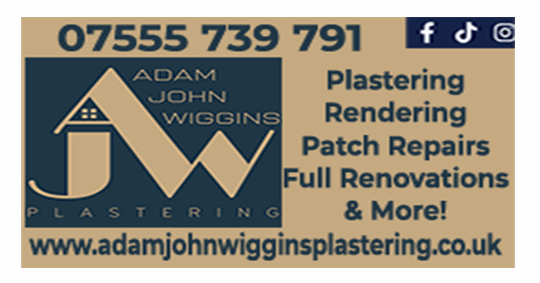 AJW Plastering shines in #Bucks, thanks to #CornerMedia. Top-tier #plastering & #rendering at your service. Ready for a flawless finish? Contact AJW. #FiDigital #AdSpotlight #QualityService #InteriorMagic #ExteriorMakeover #ProfessionalTouch #LocalBusinessLove