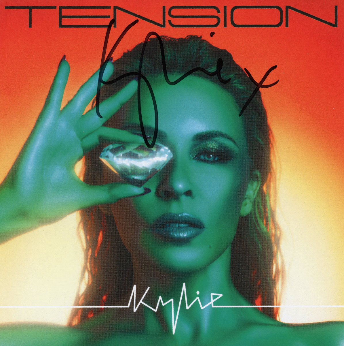 Russ_Graves's tweet photo. 2024 GRAMMYs: Kylie Minogue Wins First-Ever GRAMMY For Best Pop Dance Recording For “Padam Padam” 💎 * Tension’ CD signed by @kylieminogue is from my collection. ✨ #KylieMinogue #Tension #GrammyAwarda #PopDance #PadamPadam #BestPopDanceRecording https://t.co/s2U5yIoft8