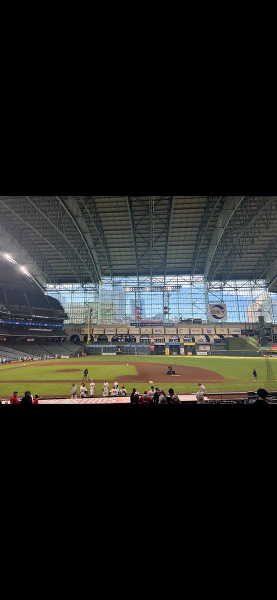 Exciting to see <a href="/BraydenJ626/">Brayden Jacobson</a> a 2021 WF Baseball graduate get his season started at Minute Maid Park in Houston. 

Best of luck to our 24 alumni this year who are still playing professionally or in college. For a complete list of those athletes please visit westfargobaseball.com/Default.aspx?t…