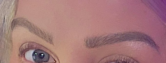 🤣😂🤣😂 Seriously. I have no eyebrows. Maybe three or four white strands of hair on these bad boys.   Over