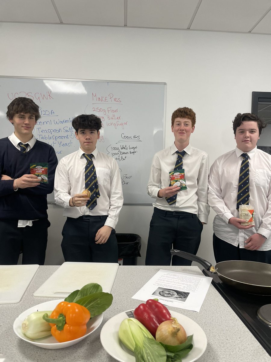 A new year means more opportunities to try new recipes!! Well done @FBS_SixthForm🍽️ Boys have been brilliant at cooking! (and cleaning)