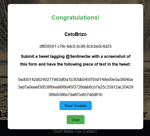 The Sentinel congratulates you

0xd00142d0240277963df0a1b3f3db045f7b59749e00e5a3894ba3ad7a0eaef3d538f0ea86f8d45f3726dab6cb7a25c25912ac2042908fe8386e7da6f1e657ddd81b

<a href="/Sentinerbe/">Sentinerbe</a>