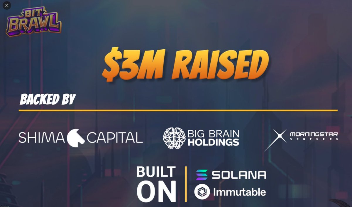 BellaItsa's tweet photo. ยัง Early สุดๆ ตอนนี้คนทำแค่ 1,741 คน
Airdrop Alert🚨
5% total supply $BRAWL อยู่ฝั่ง solana
ทำเควสรับ Ticket เริ่ม Spin 
ระดมทุนได้ $3M จาก Vcs เจ้าดัง
ทางไป
https://t.co/NhaBDrxm3P
เชื่อมทวิต ทำเควสปั้ม Ticket ใน Profile รีบๆตำเลยค่า https://t.co/eeOVvYSKeu