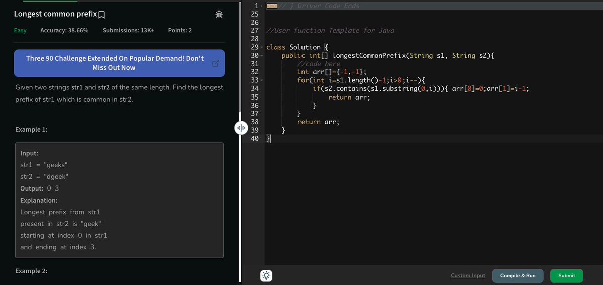 Pranjaljain_23's tweet image. Day 16 of #100DaysOfCode 

🔸Solved 5 Questions of Strings on GFG  (@striver_79  A2Z DSA sheet)
🔸Read 10 pages of Atomic Habits
🔸Revisited the problems of DSA which I wasn&apos;t able to solve on my own 

#A2ZSHEET #Striver