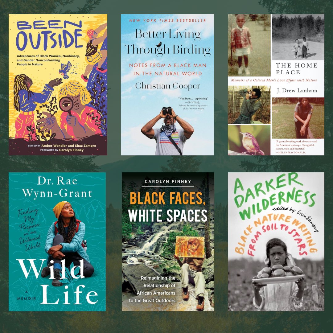 For Black History Month, I wanted to share some nature themed nonfiction titles that have been on my radar! 

So far, I’ve read “Been Outside” and definitely recommend. I haven’t decided yet which one of these I want to read next! 

#BlackHistoryMonth2024 #diversifyoutdoors