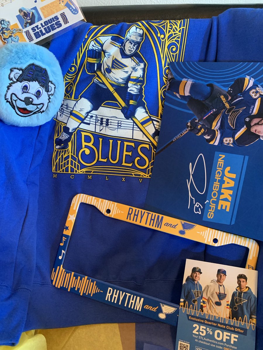 KathrynW's tweet photo. β¦@StLouisBluesβ© #QuarterNoteClub https://t.co/n6uJQ6Rv4Y