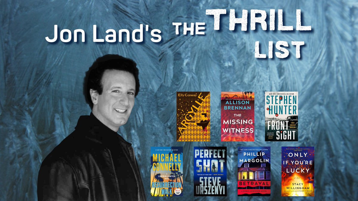 In @JonDLand's latest THE THRILL LIST, #readers are in for a wild, thrilling ride! Featuring titles by @ellyconway, @svwillingham, @Connellybooks, and more! booktrib.com/2024/02/05/lat… #thrillers #newreleases #trendingreads #mustreads