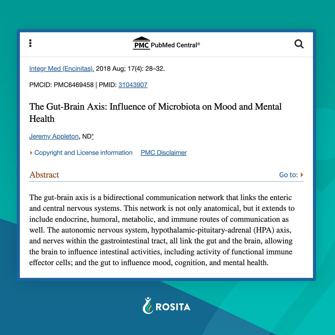 “The gut-brain axis is a bidirectional communication network that links the enteric and central nervous systems…

Read the full study here: ➡️ncbi.nlm.nih.gov/pmc/articles/P…