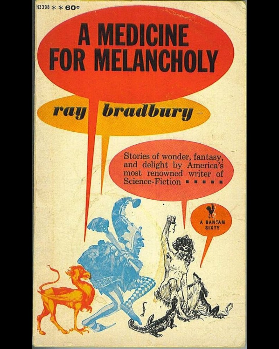 Today marks the 65th anniversary of Bradbury’s classic novel, A Medicine for Melancholy!! This fabulous collection, originally published in 1959, contains some of his wonderful tales of the Red Planet, spooky horror stories and more! #MustRead #BookAnniversaries