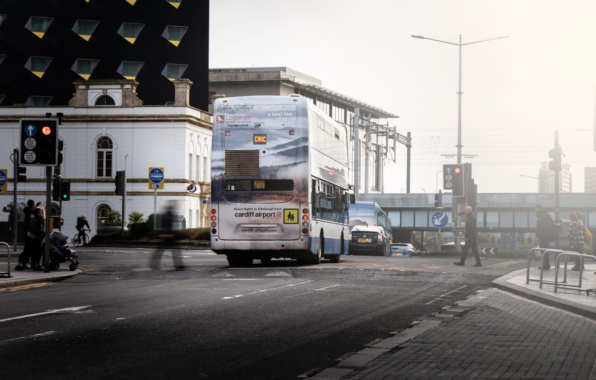 Our bus designs are now live, and are driving around Cardiff & The Vale 🙌 If you spot one of our buses, take a photo, share it and tag us in your post! 🚌 #busspotting #cardiffairport