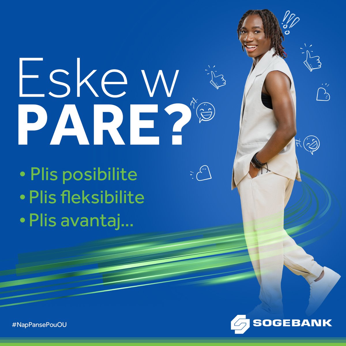 SogebankHT's tweet photo. Nou te toujou ap mande l… 
Sogebank tande nou e li ap pote l pou nou.
Rete branche…
#Sogebank #NapPansePouOu https://t.co/KKfsmUK6dv