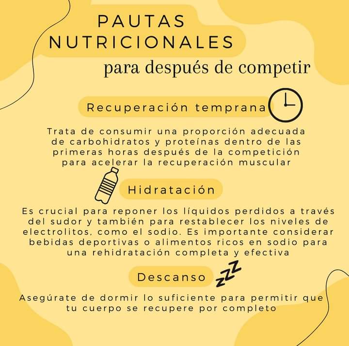 Enclave_Natural's tweet photo. Es fundamental cuidar la alimentación después de una competición para ayudar en la recuperación y optimizar la adaptación del cuerpo al esfuerzo realizado✅

Aquí te contamos un poquito más ⬆️ pero para cualquier duda o para pedir cita ¡no dudes en contactar con nosotros! https://t.co/Fzb8pHKCKf