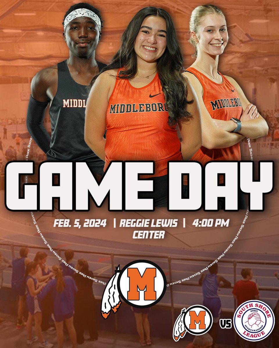 🏆 Championship Monday is here! MHS Winter Track heads to the Reggie Lewis Center for the league championship at 4 PM.🌟🏃‍♂️ #SachemPride @PrincipalBran @SC_Varsity @BrocktonSports @BostonHeraldHS