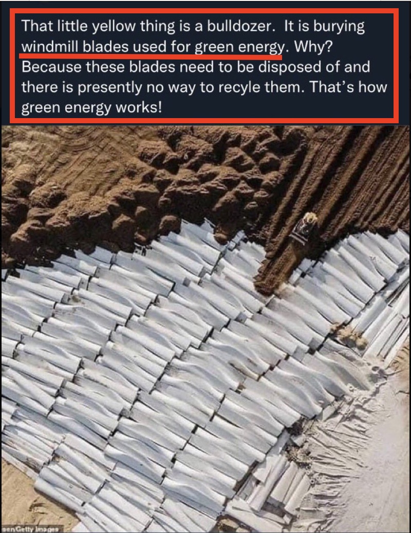 pdf00587301's tweet photo. #WindmillSCAM They kill Millions of Birds, produce no net electricity, are an environmental disaster, and were never an option.
"Constant Calm Weather". B.S. A lie from the start. https://t.co/5pw5bwDoED