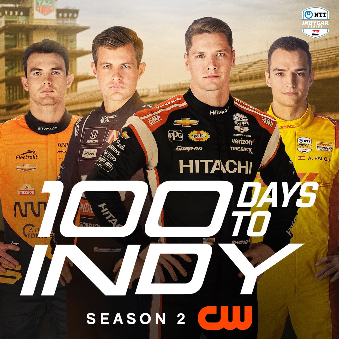 Let’s run it back! Season 2 of 100 Days To Indy, coming soon.