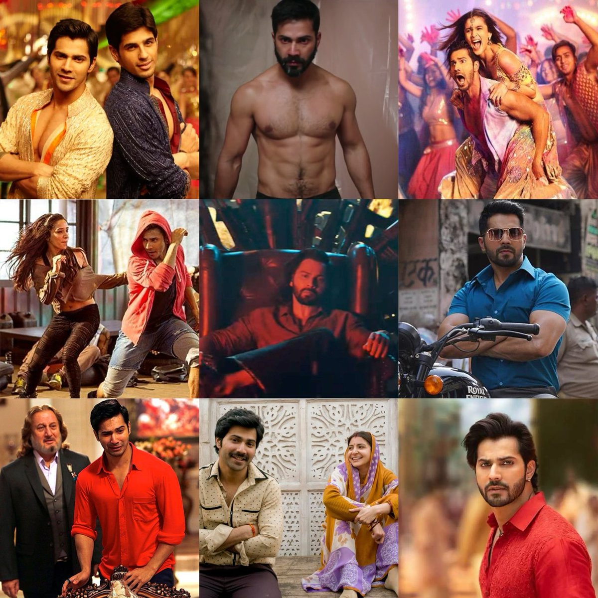 TheDesiCorner's tweet image. So much appreciation for the diverse filmography of @Varun_dvn

Constantly pursuing new and challenging roles to always give audiences something unique to appreciate🔥

#VarunDhawan #VD18 #Varuniacs #SOTY #Badlapur #BabyJohn #Bawaal #AliaBhatt #Kalank #Valia #SidharthMalhotra #VD
