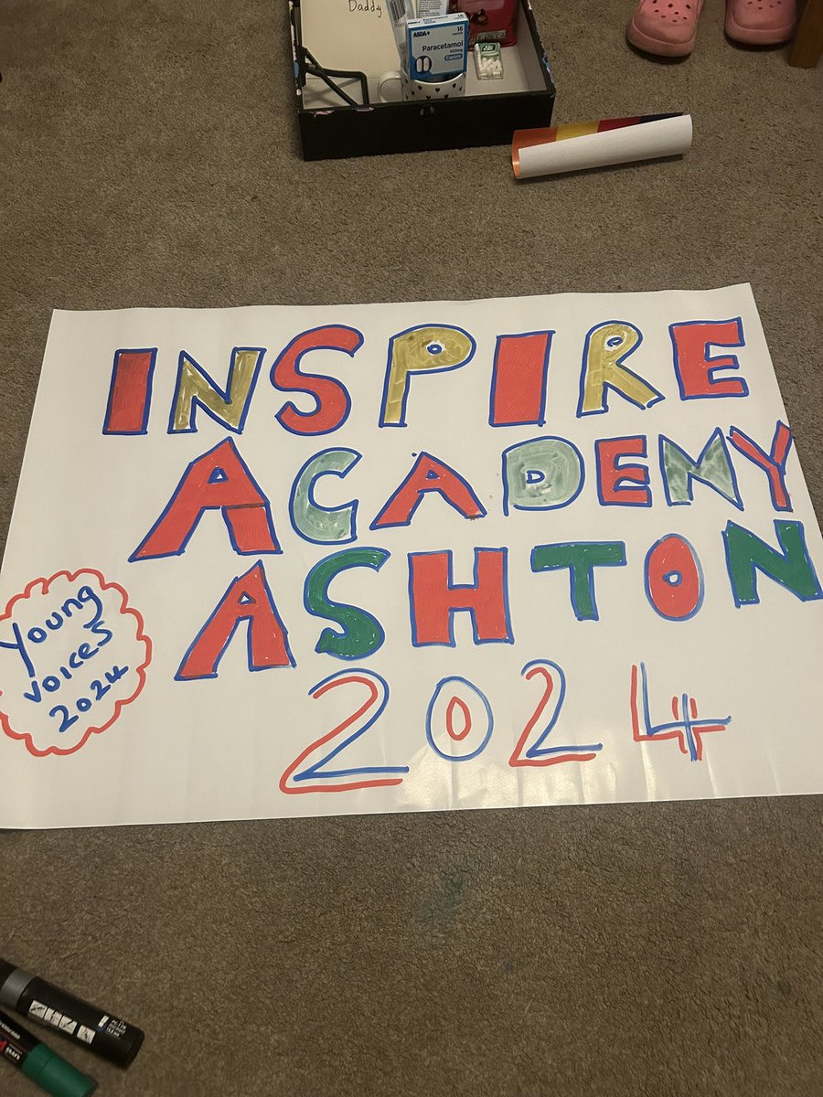 fudgesox1's tweet photo. @miss_bgarside 
Banner ready - hope its big enough this year #yv2024 .  As you can see I’m so arty ha ha 😂 https://t.co/KODHq2hzIP
