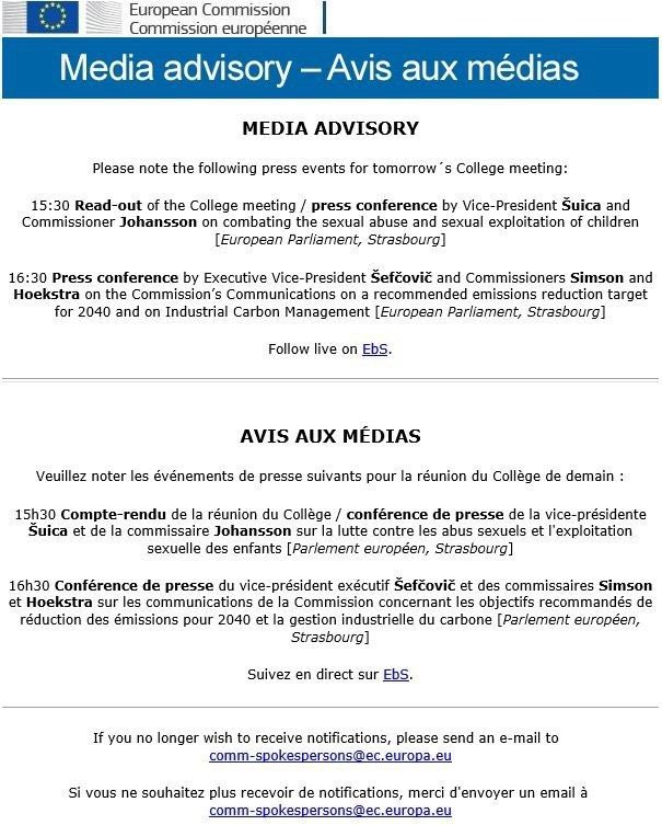 TimMcPhieEU's tweet image. Tomorrow’s menu