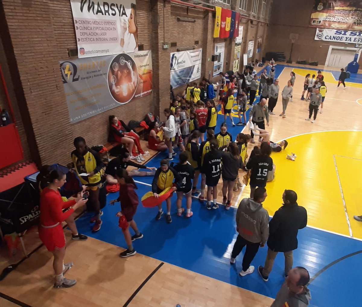 Encantados en el <a href="/realcanoe/">Real Canoe NC</a> de recibir en la tarde de hoy en Pez Volador, a la Selección Española Femenina 🏀 en su preparación para el #FIBAOQT
 Un honor que hayan podido entrenar en nuestras instalaciones.
<a href="/BaloncestoESP/">Baloncesto España</a>