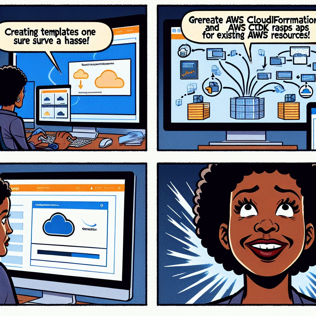 aws_news_comics's tweet image. Generate AWS CloudFormation templates and AWS CDK apps for existing AWS resources in minutes
aws.amazon.com/about-aws/what…

#awscloudformation #managementandgovernance #developertools #awsgovcloudus