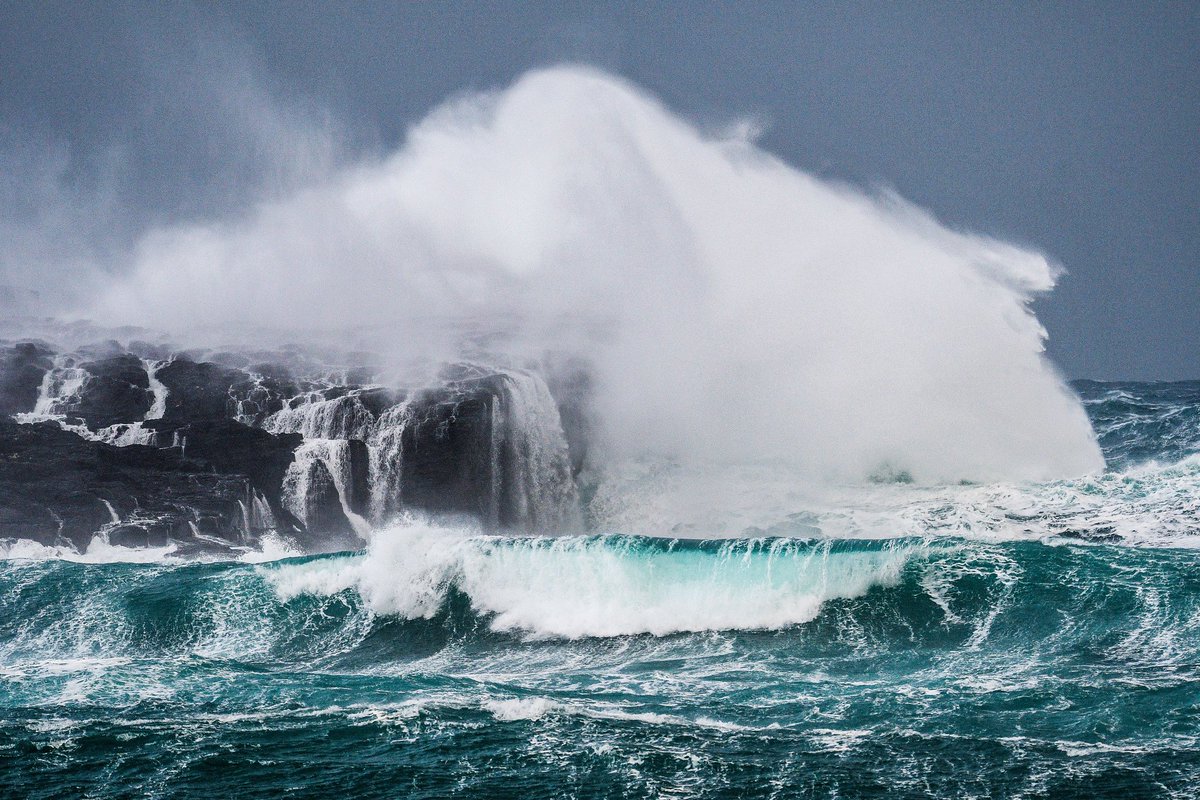 Big #Storms produce bigger waves #Shetland