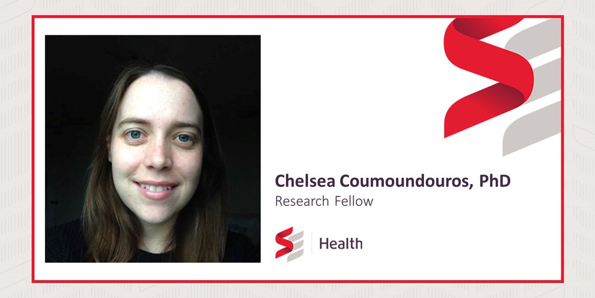 SE Research Centre (@sehcresearch) on Twitter photo This #MeetUsMonday meet Research Fellow <a href="/ChelseaCoum/">Chelsea Coumoundouros</a>! At <a href="/SEHCResearch/">SE Research Centre</a> Chelsea leverages her expertise in #MixedMethods & #Implementation to lead our #research projects.
Read Chelsea’s full bio below!👇
research.sehc.com/about/team/che…
<a href="/SEHealth_SEHC/">SE Health</a> This #MeetUsMonday meet Research Fellow <a href="/ChelseaCoum/">Chelsea Coumoundouros</a>! At <a href="/SEHCResearch/">SE Research Centre</a> Chelsea leverages her expertise in #MixedMethods & #Implementation to lead our #research projects.
Read Chelsea’s full bio below!👇
research.sehc.com/about/team/che…
<a href="/SEHealth_SEHC/">SE Health</a>