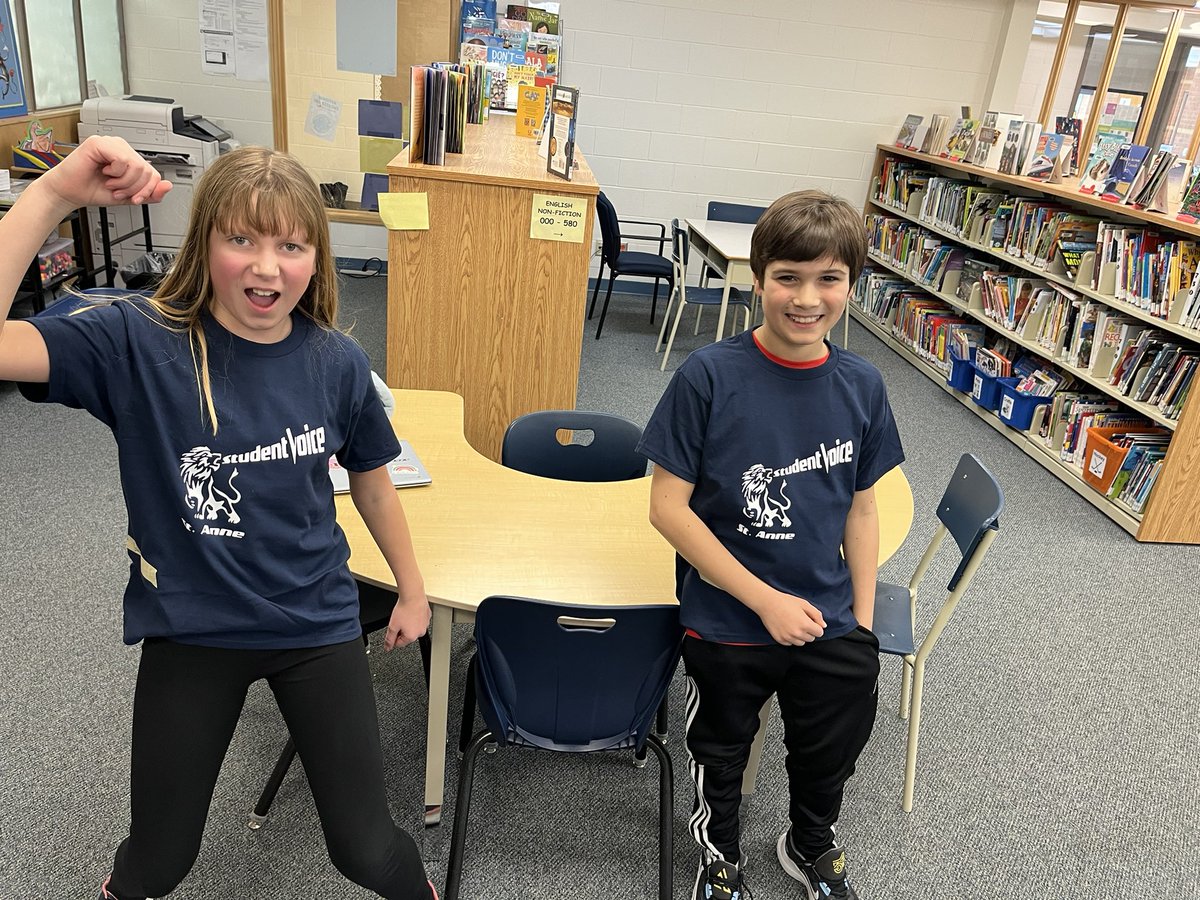 Just got the new swag! Thanks <a href="/StAnneOCSB/">St. Anne School</a>