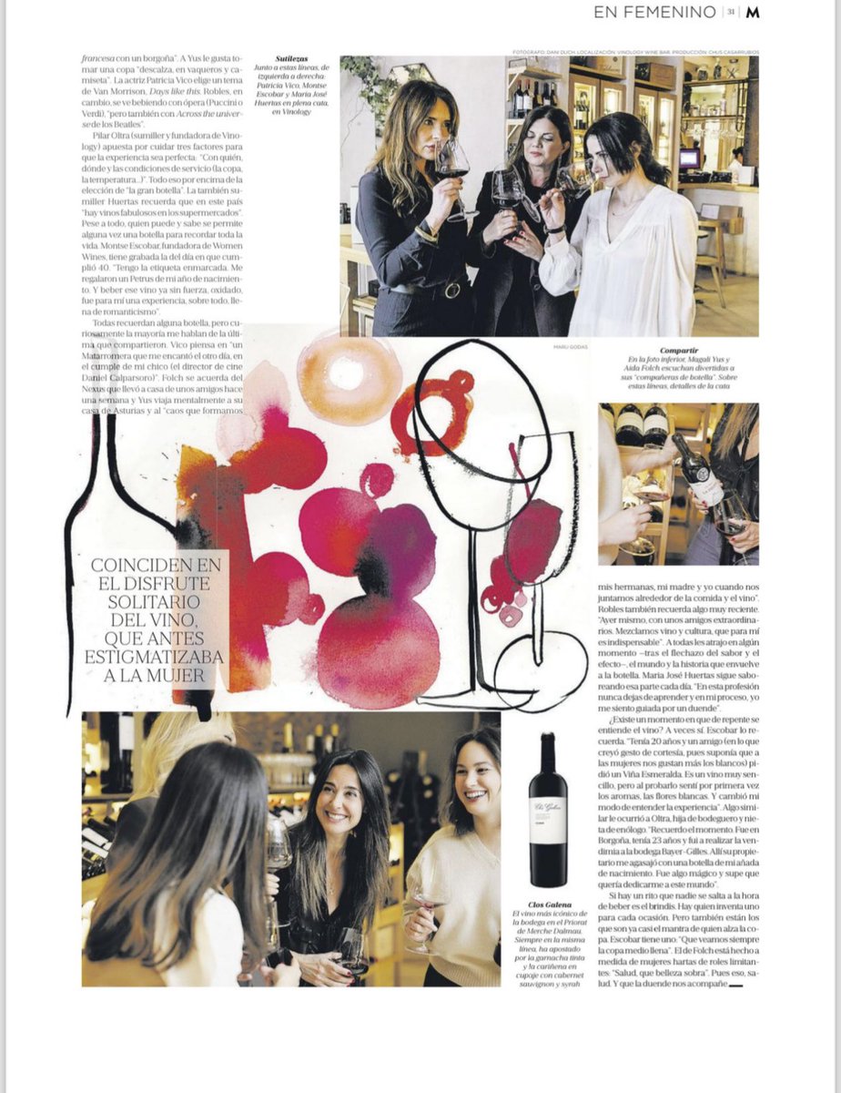 ClosGalena's tweet photo. 🗞️ Magazine de @LaVanguardia vinculat a la @bcnwineweek, especial vins, amb @ClosGalena a les seves pàgines, fent referència als 25è aniversari del nostre celler. https://t.co/Kl2wlm8l3D