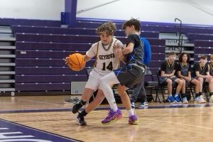 Peyton Davis 5' 8" from Seymour Junior High.  Come watch him at the Smoky Mountain MS All Star game February 15, 6 pm at Heritage HS.