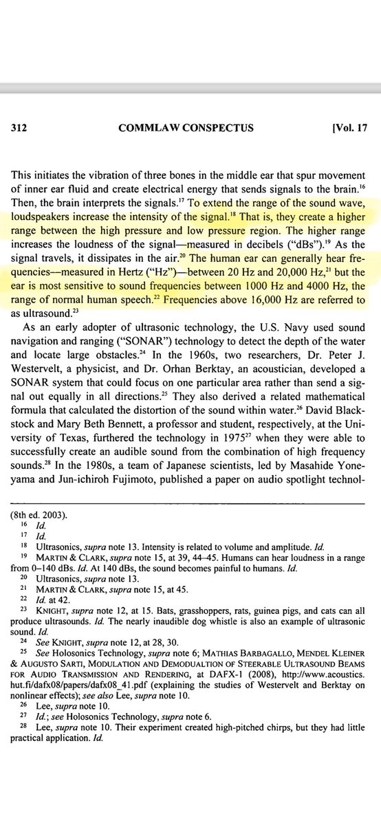 chiradio's tweet image. ⁦@FCC⁩        ⁦@FAANews ⁦@WhiteHouse ⁦@DARPA⁩  ( this is a pdf. File ) More about #directional sound technology ( and how in the wrong hands it’s is also a terrorizing device) scholarship.law.edu/cgi/viewconten…