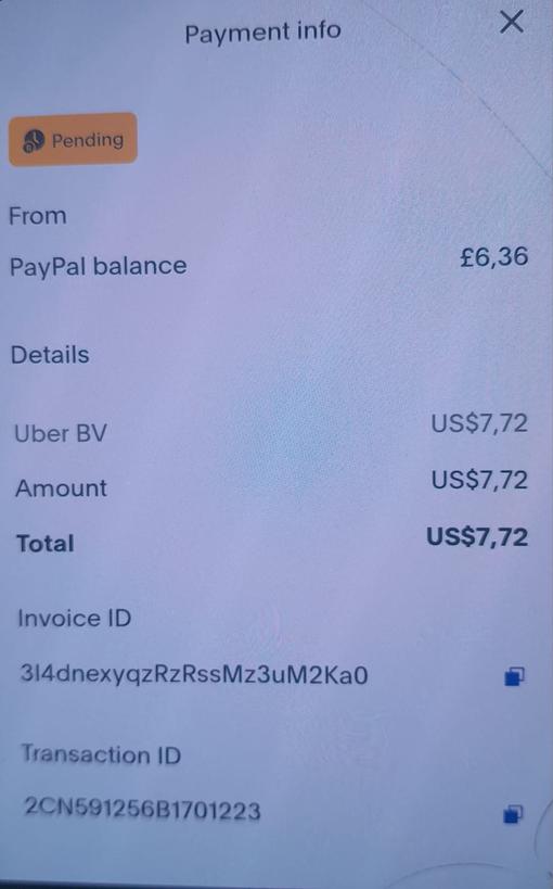 GunZorO's tweet photo. @Uber_Support My order was cancelled then I want to know how long will this be on pending? https://t.co/RkjpPWChi8