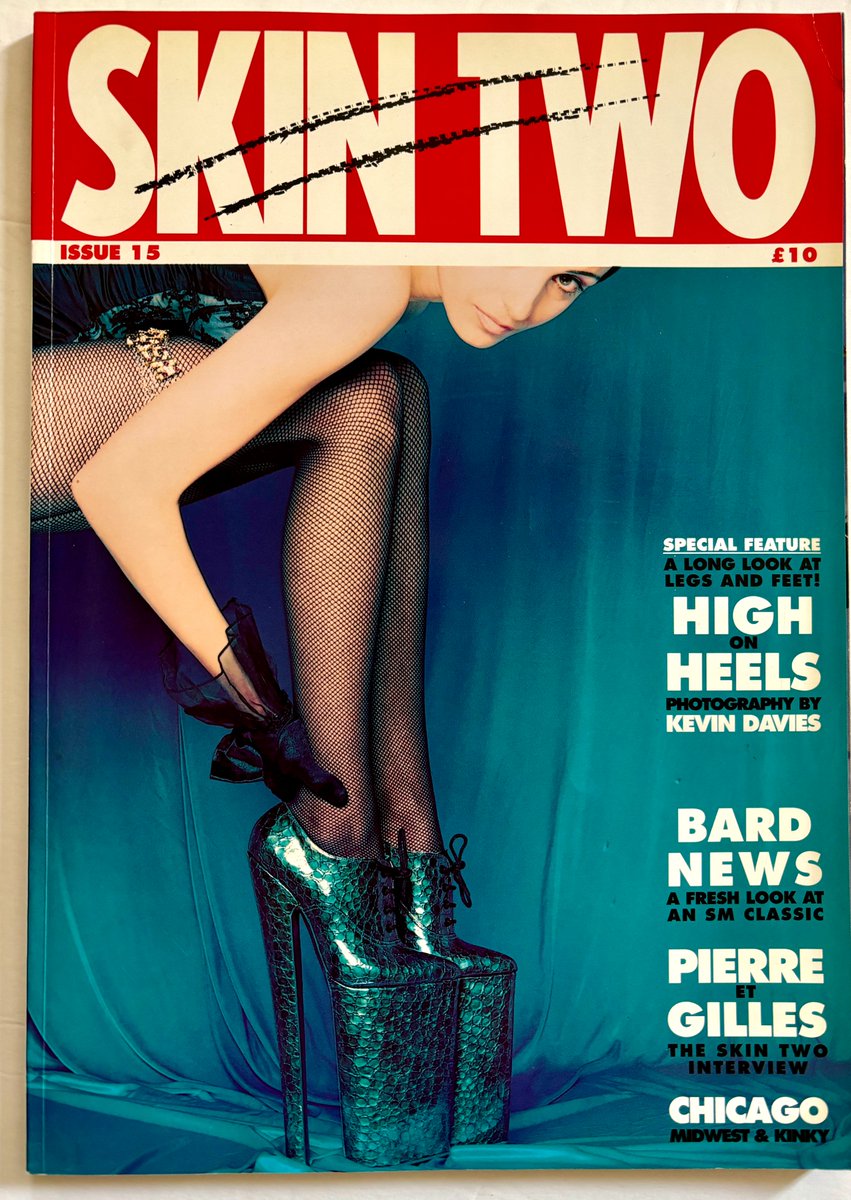 CoolStuff666's tweet photo. 💋SKIN TWO Magazine No. 15 1994 High Heels, Pierre Gilles 👠
Get it here: https://t.co/Cec1Pmx0wE
#Latex #fashion #skintwo #magazine #fetish #highheelshoes https://t.co/59k8TJOpPF