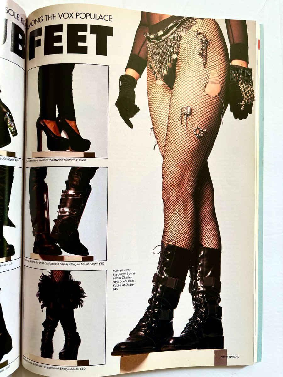 CoolStuff666's tweet photo. 💋SKIN TWO Magazine No. 15 1994 High Heels, Pierre Gilles 👠
Get it here: https://t.co/Cec1Pmx0wE
#Latex #fashion #skintwo #magazine #fetish #highheelshoes https://t.co/59k8TJOpPF
