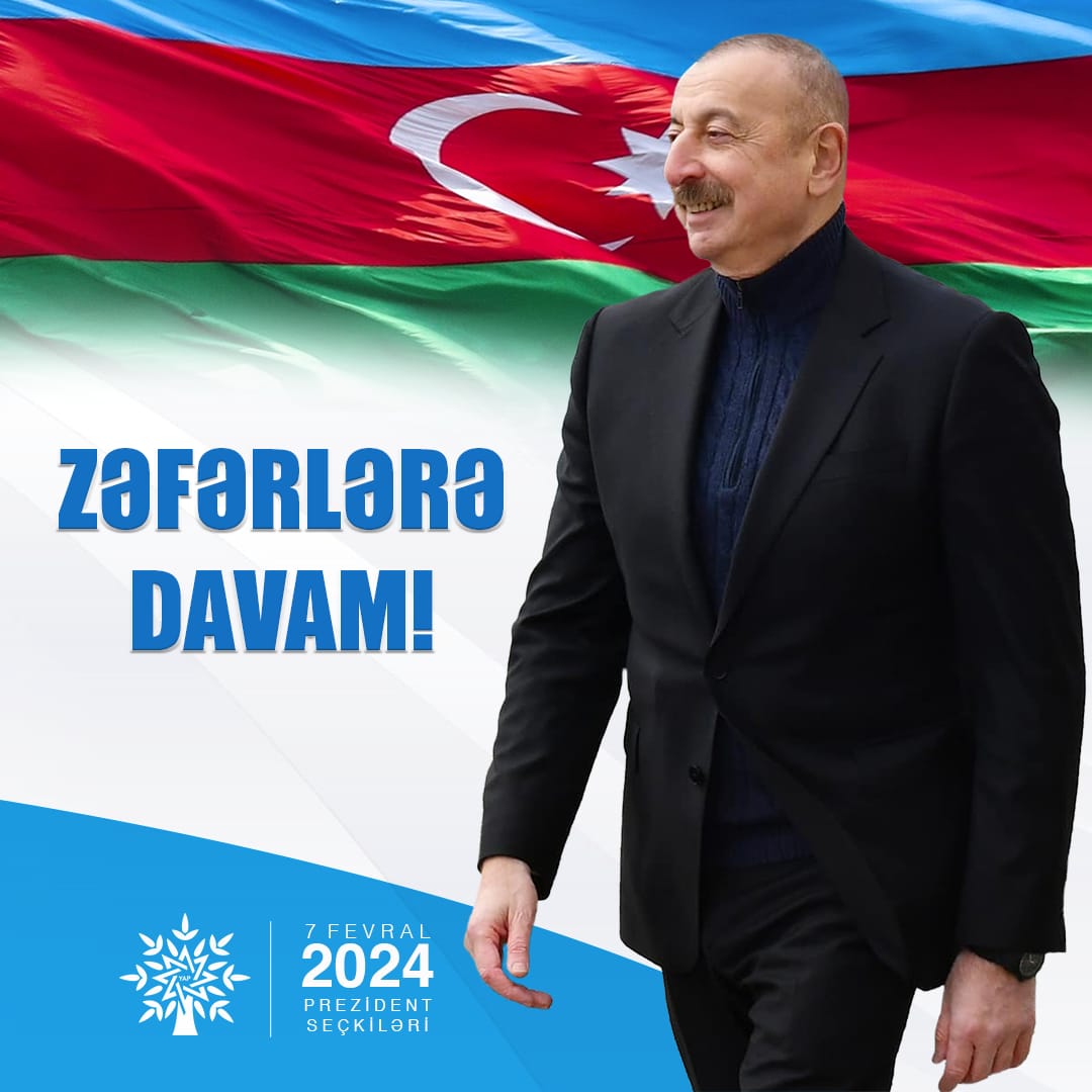 Zəfərlərə davam!

#Prezidentseçkiləri #Seçki2024 #QalibXalqınQalibLideri