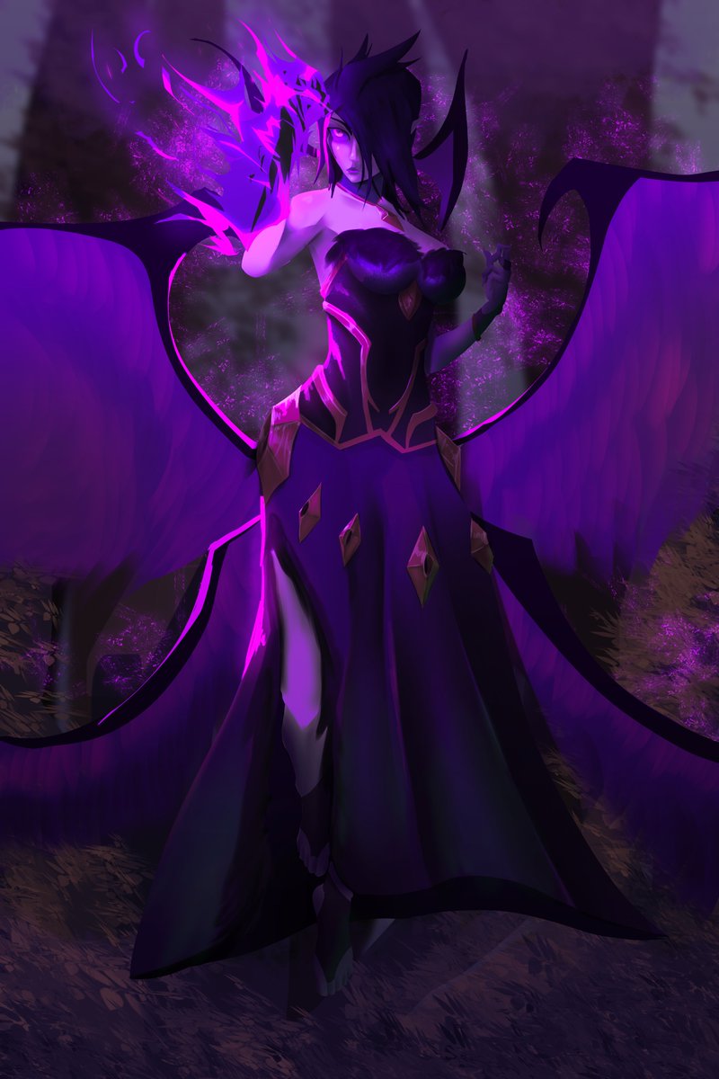 #LeagueOfLegends #fanart #art #digitalart #clipstudiopaint #morgana