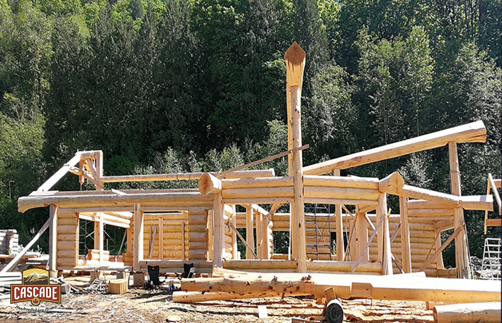 BCLogHomes's tweet photo. Our pictures of the week are from the beautiful Western Redcedar, piece en piece log home we built for a great customer in Missouri!
#loghomes #handcraftedloghomes #loghomebuilders #customloghomes #loghomedesign #loghomeplans #loghomelove #logshell #postandbeam https://t.co/NX9oS4KKDP