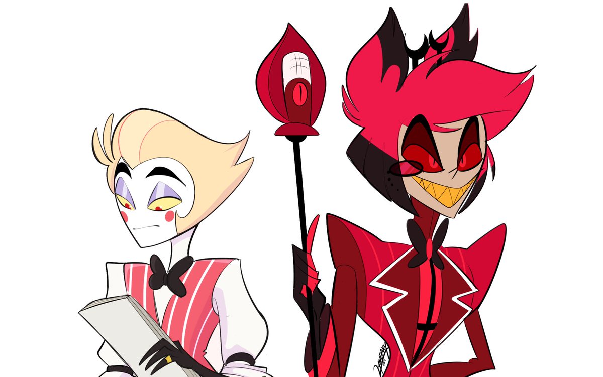 LyndaxyArt's tweet photo. BAD TASTE 🍎☕️🦌
#HazbinHotel #HazbinHotelAlastor #HazbinHotelLucifer #radioapple https://t.co/23UKdpZaHX