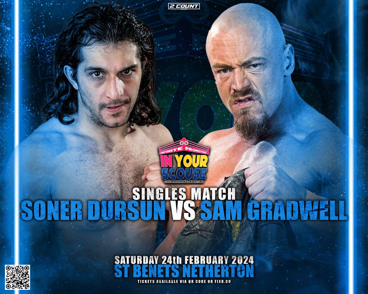 Infinite_Promo's tweet photo. -- Match Announcement --
A blockbuster contest as "Blackpool Thunderstorm" Sam Gradwell collides with the "Turkish Wolf" Soner Dursun!
Live at St Benets Club, Netherton, Saturday 24th February!
Grab your tickets at
https://t.co/uQCmUBebGW
#infinitepromotions #inyourscouse https://t.co/JqfHr4FF6t