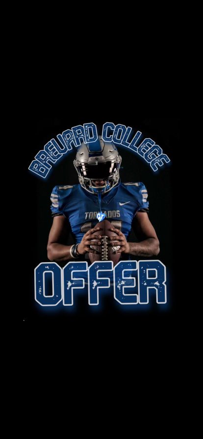 kemckever3's tweet photo. I am blessed to receive an offer from Brevard College @cook_football https://t.co/vWa2ZpZfFL