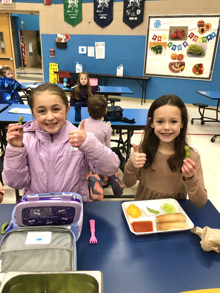 KenstonCafe's tweet photo. Try-Day Friday was a success!! If you guessed edamame for the day, you were correct! 🫛💯 Majority of the students really enjoyed it! Although it wasn’t for everyone, most of them gave it a try which is still achieving the goal! 🙌🏼 💙⭐️✈️
#BomberFuel https://t.co/MM61HnScly