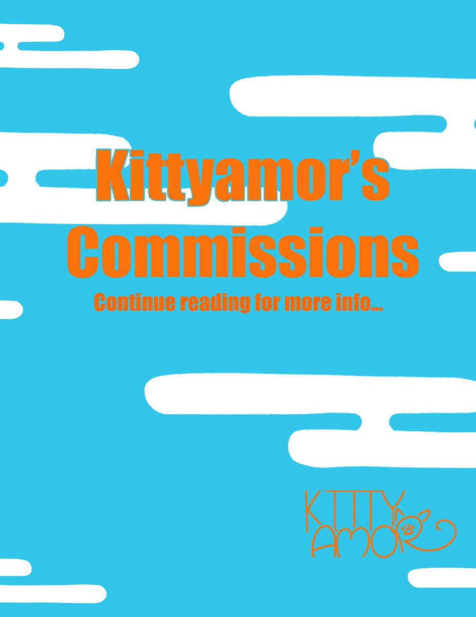 Amor_tocsick's tweet photo. My updated commission info! https://t.co/9HcXmGlyt9