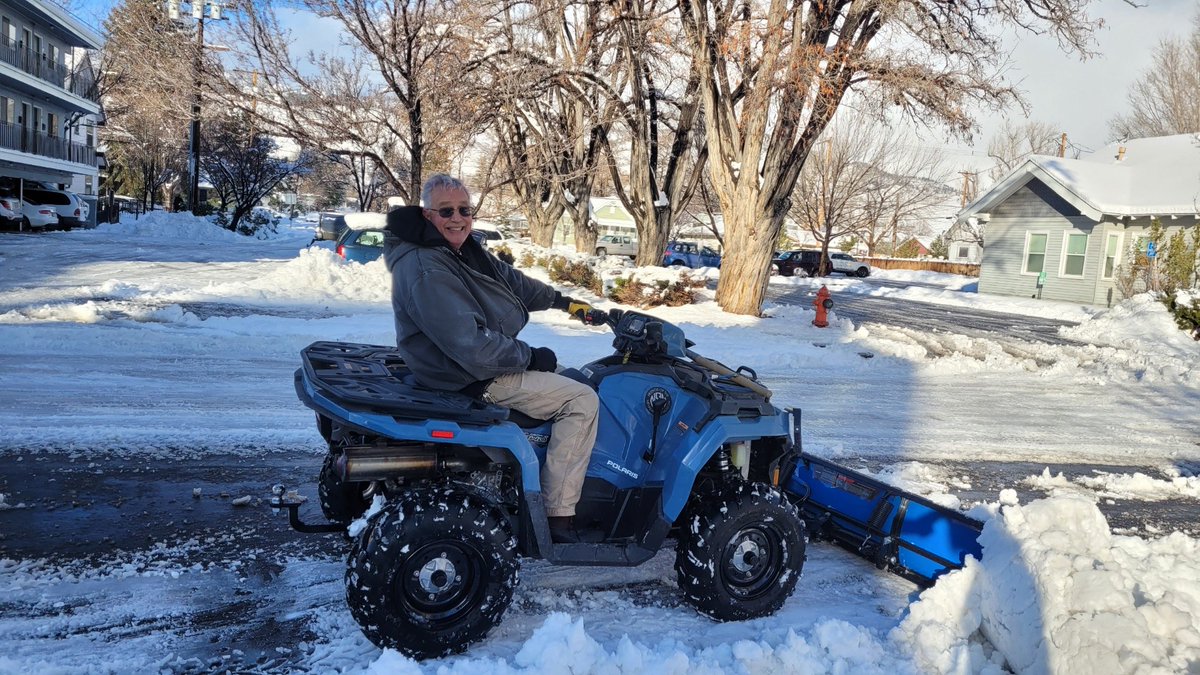 During weather like this its important to take a moment to thank the staff who work thanklessly to keep us all safe, and make the Museum going experience better for our guests and volunteers. Meet Jim Grey, long time Grounds Maintenance Specialist. Thank you for your service Jim!