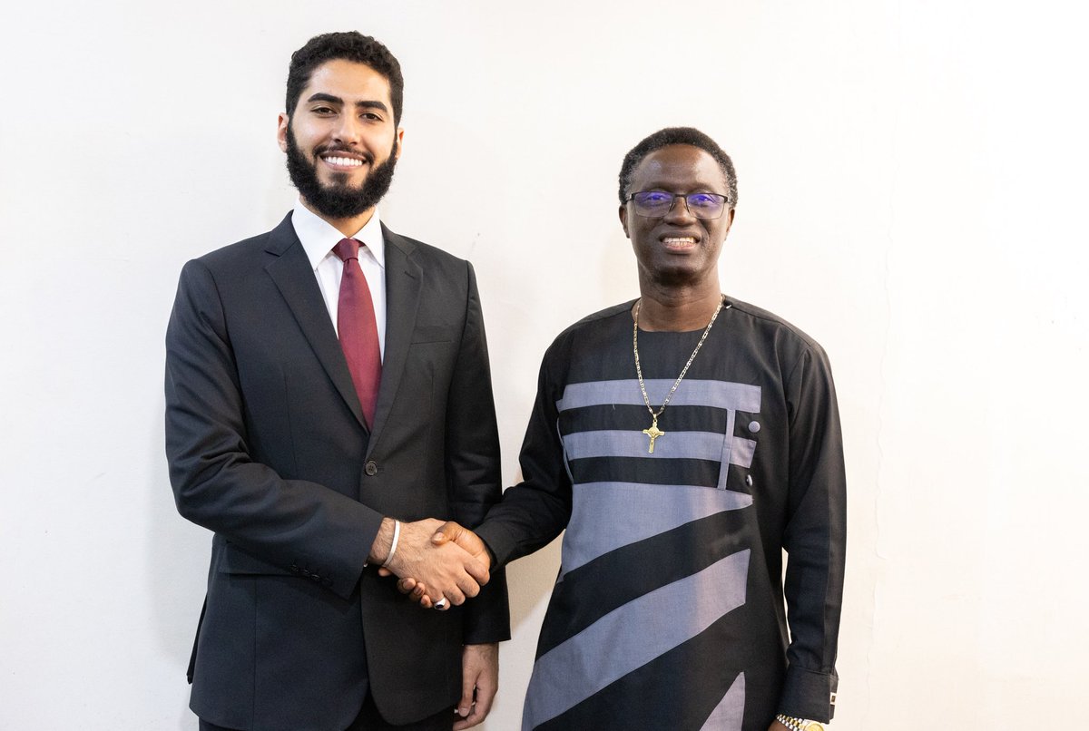 MBinMussallam's tweet photo. A most fruitful day for concrete cooperation between The Gambia and @OSC_OCS in service of a #ThirdWayOfDevelopment, with meetings with the Hon. Ministers of Foreign Affairs, of Finance, of Basic and Secondary Education, and of Higher Education. https://t.co/gjKWAZNocm