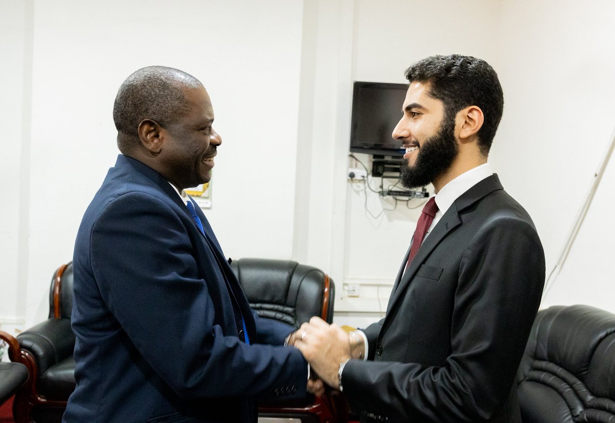 MBinMussallam's tweet photo. A most fruitful day for concrete cooperation between The Gambia and @OSC_OCS in service of a #ThirdWayOfDevelopment, with meetings with the Hon. Ministers of Foreign Affairs, of Finance, of Basic and Secondary Education, and of Higher Education. https://t.co/gjKWAZNocm