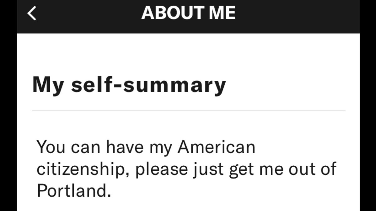 Too much? #datingprofile